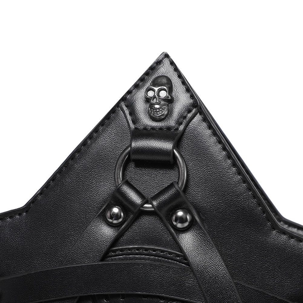 Gothic style 3D embossed backpack shoulder bag